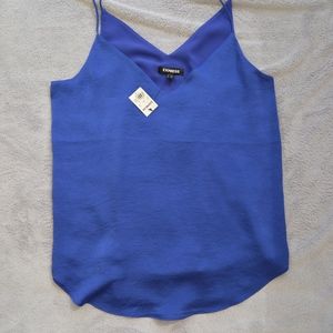 Express Bright Blue Downtown Cami size SMALL